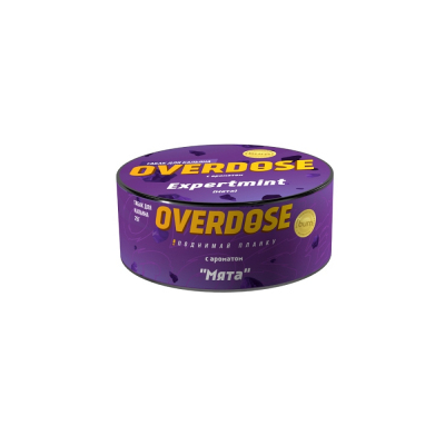 Купить Табак Overdose, 25гр "Expertmint / Мята" Табак Overdose, 25гр "Expertmint / Мята"