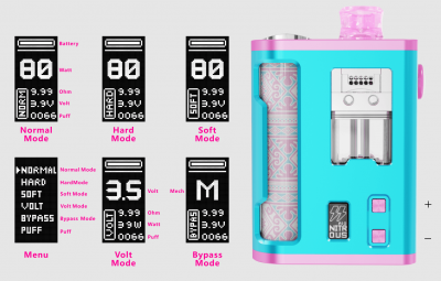 Купить Damn Vape Nitrous Zaion AIO With RBA (Isabella) Damn Vape Nitrous Zaion AIO With RBA (Isabella)